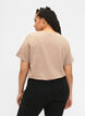 T-Shirt aus Bio-Baumwolle mit Punktmuster	, Beige, Model image number 2