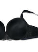 Soutien-gorge moul&eacute; en tulle, Noir, Packshot image number 3