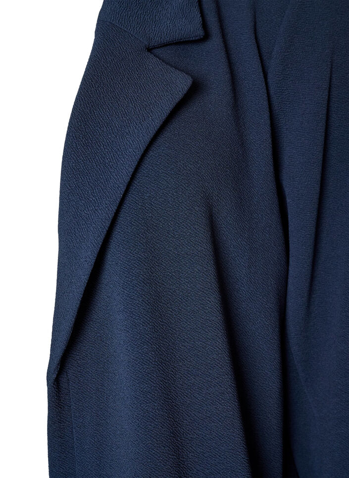 Lange Blazer mit Taschen, Blau, Packshot image number 2