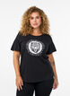 FLASH - T-Shirt mit Print, Schwarz, Model image number 0