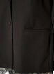 Blazer avec finitions en dentelle, Noir, Packshot image number 3