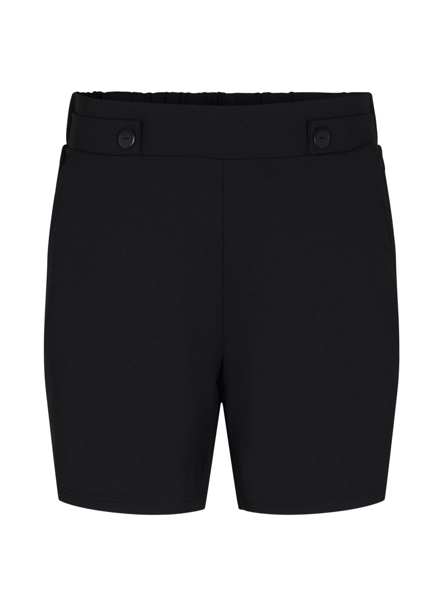 ZizziShort avec poches et coupe ample, Noir, Packshot image number 0