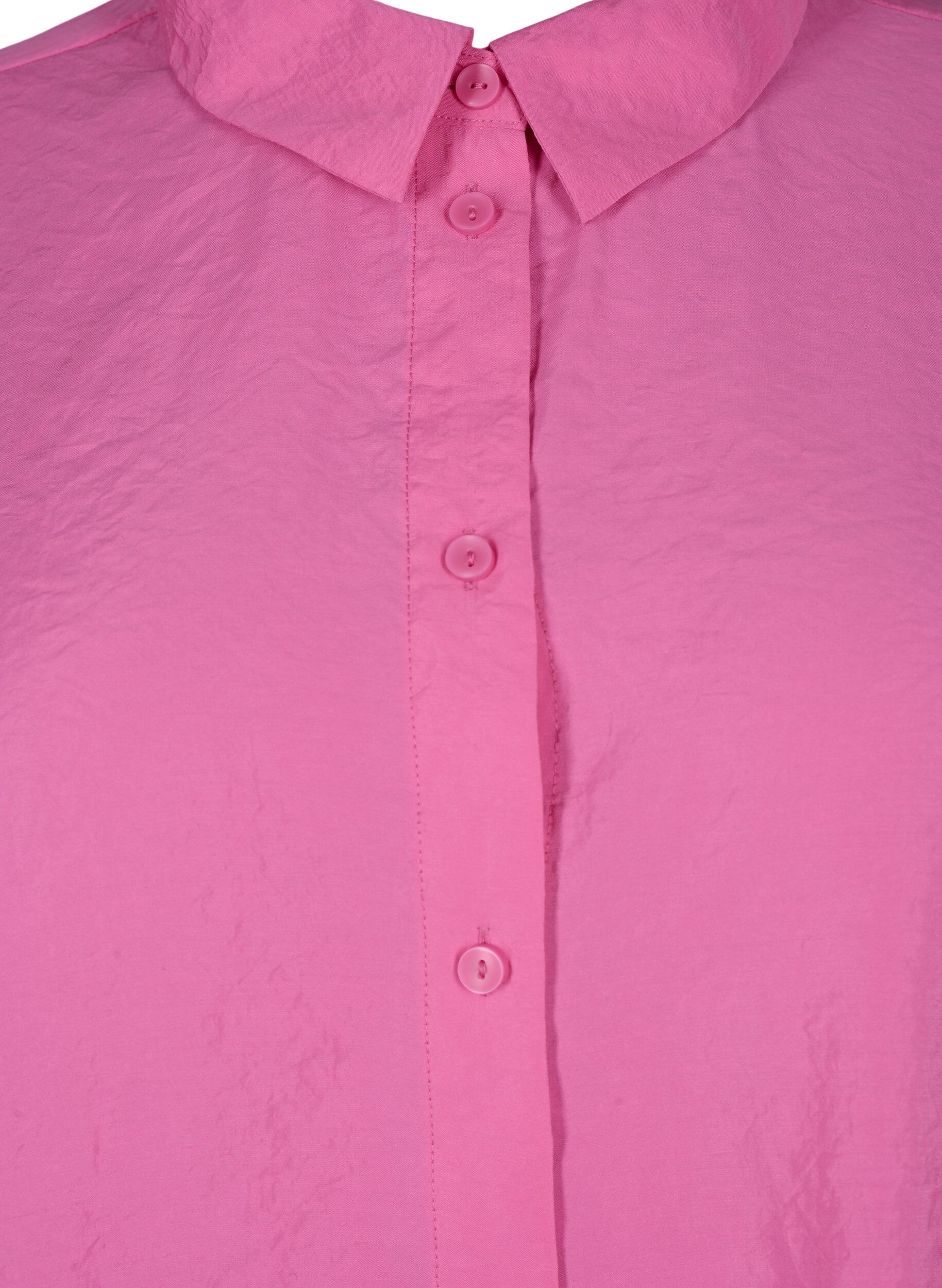 Zizzi Bluse aus TENCEL&trade; Modal, Phlox Pink, Packshot image number 2
