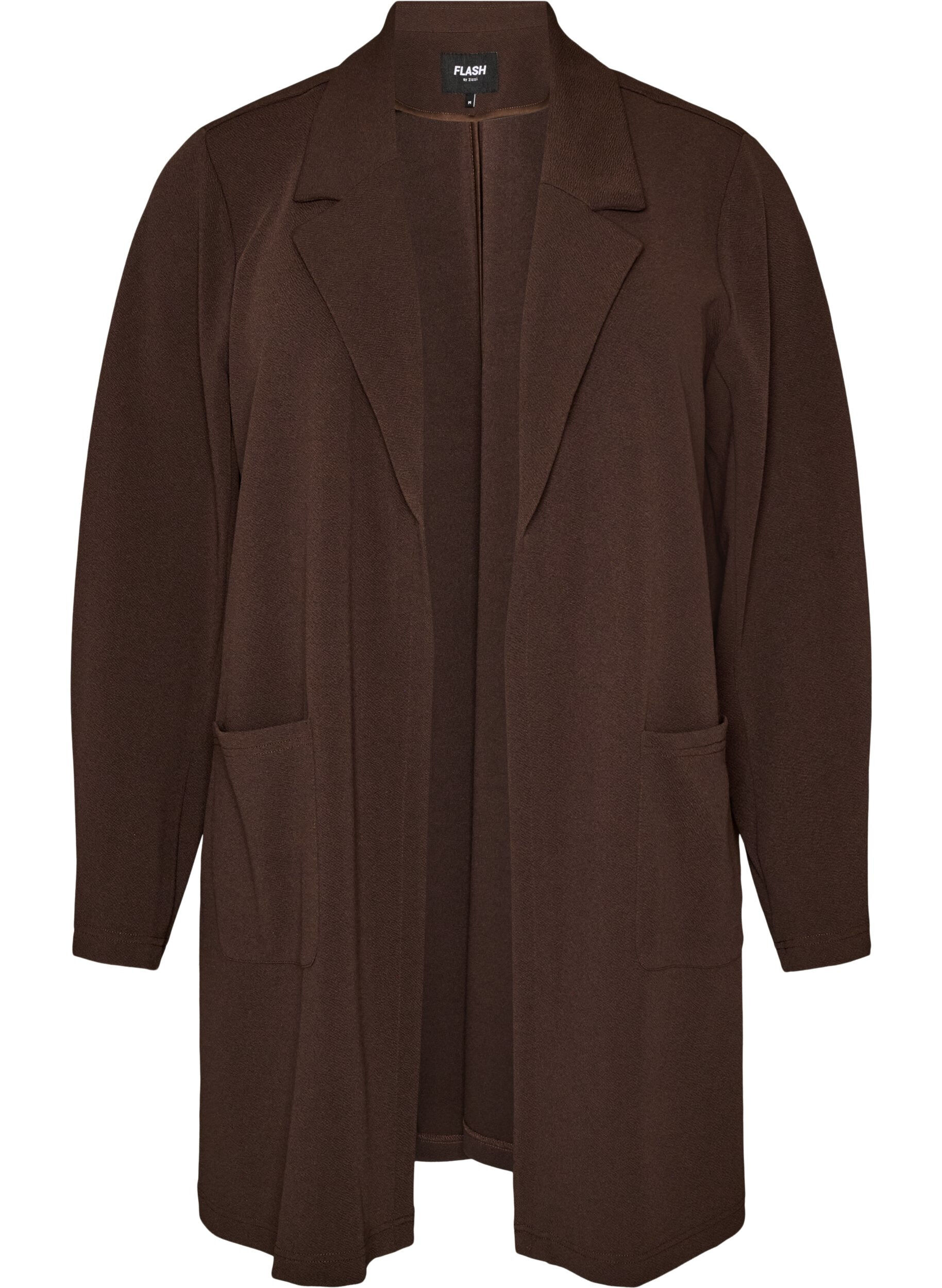 Lange Blazer mit Taschen