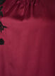 Satinbluse mit Spitzenapplikation und Perlen, Rot, Packshot image number 2