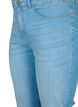 Culotte Amy taille haute avec broderie, Light blue denim, Packshot image number 2