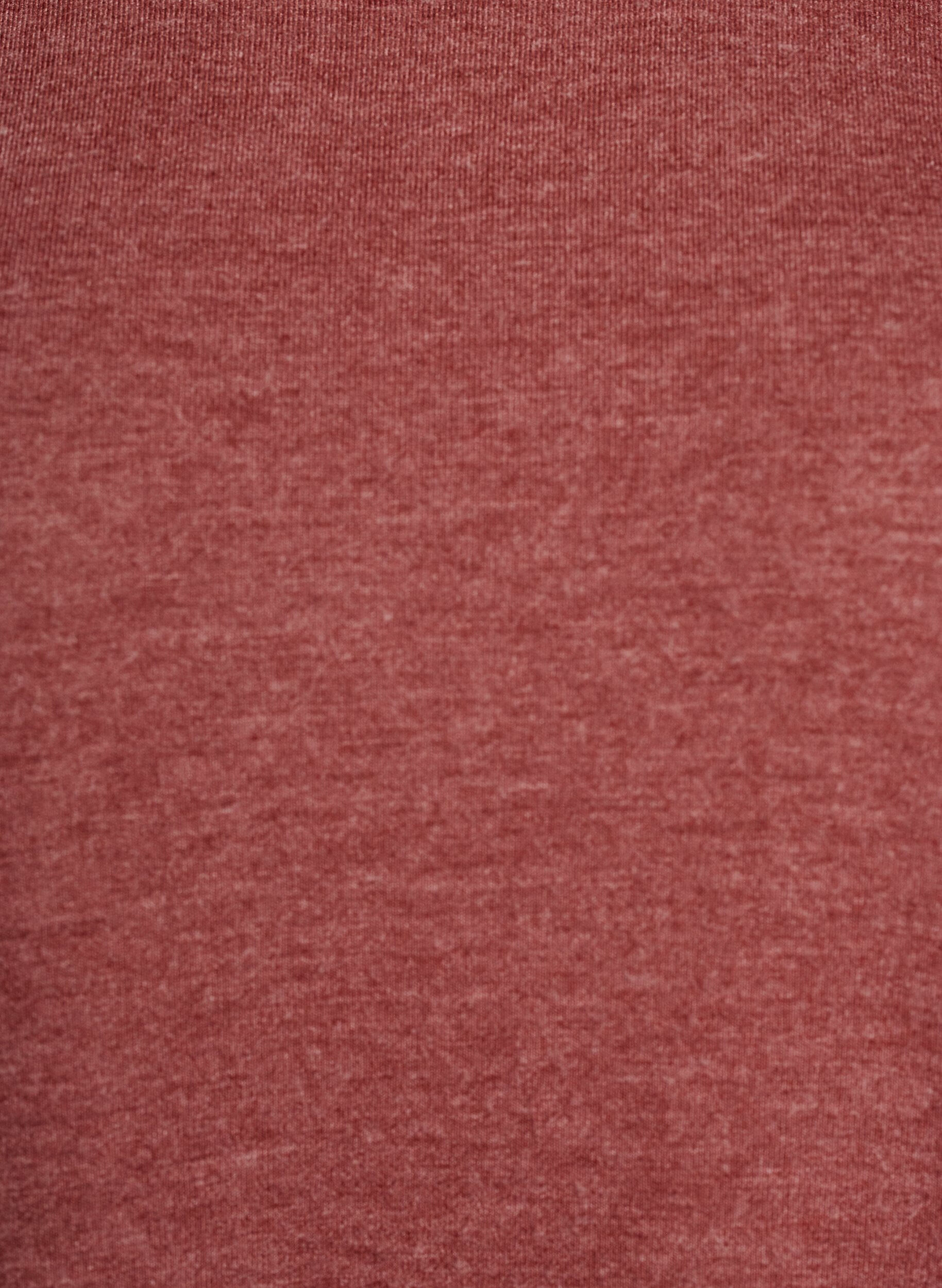 ZizziBlouse en jersey avec manches 3/4, Bordeaux, Packshot image number 2