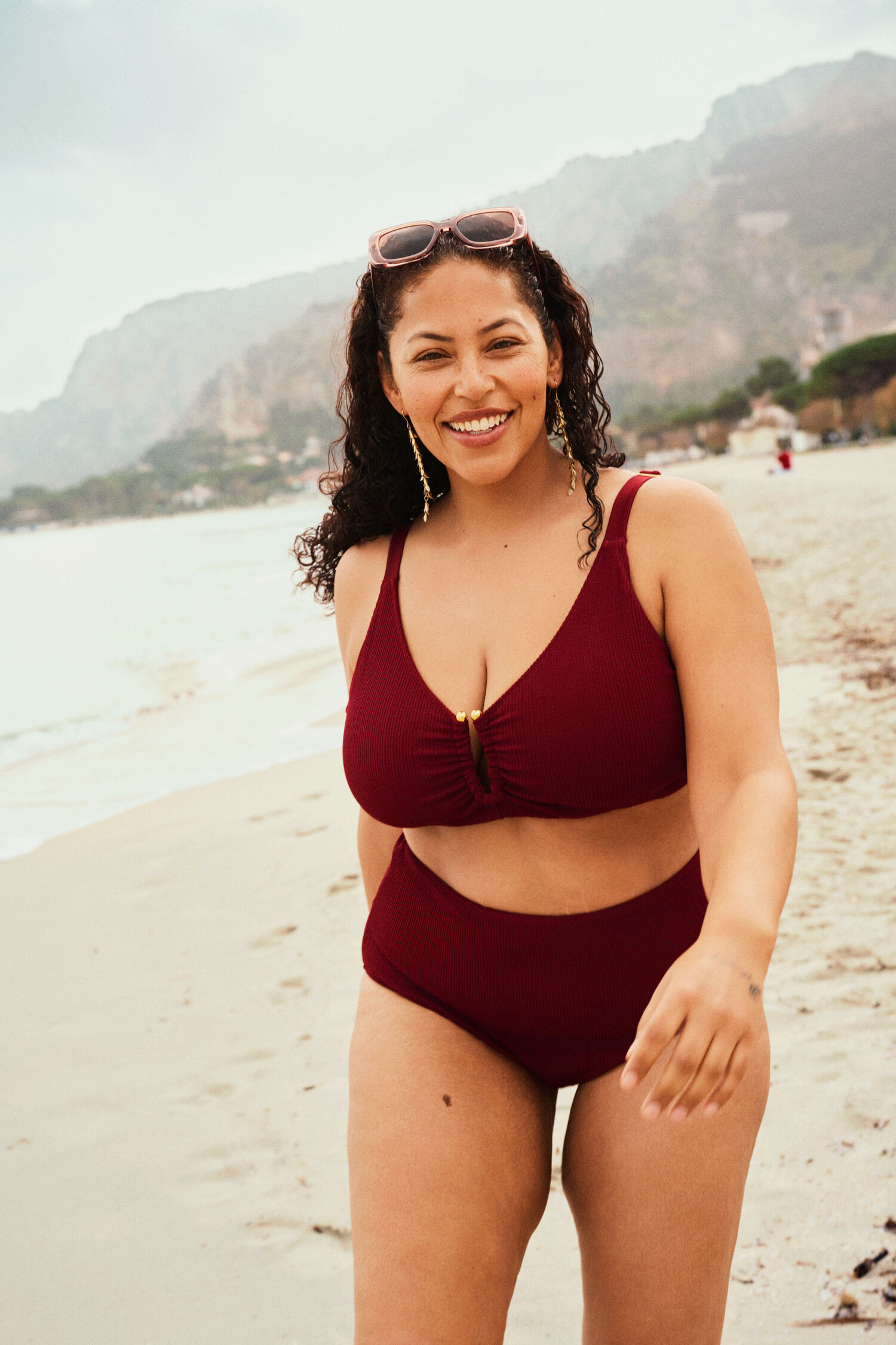 Zizzi Bikini avec d&eacute;tails, , Model