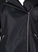 Bikerjacke aus Kunstleder, Schwarz, Packshot image number 2