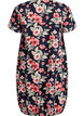 Robe en coton &agrave; manches courtes avec imprim&eacute;, Bleu, Packshot image number 1