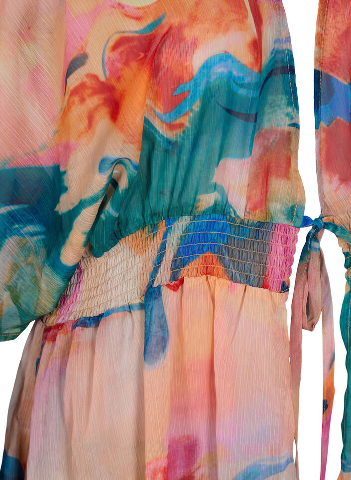 Kimono imprimé plage, Watercolor, Packshot image number 2