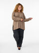 Strickbluse mit Rundhalsausschnitt, Fossil Mel., Model image number 2