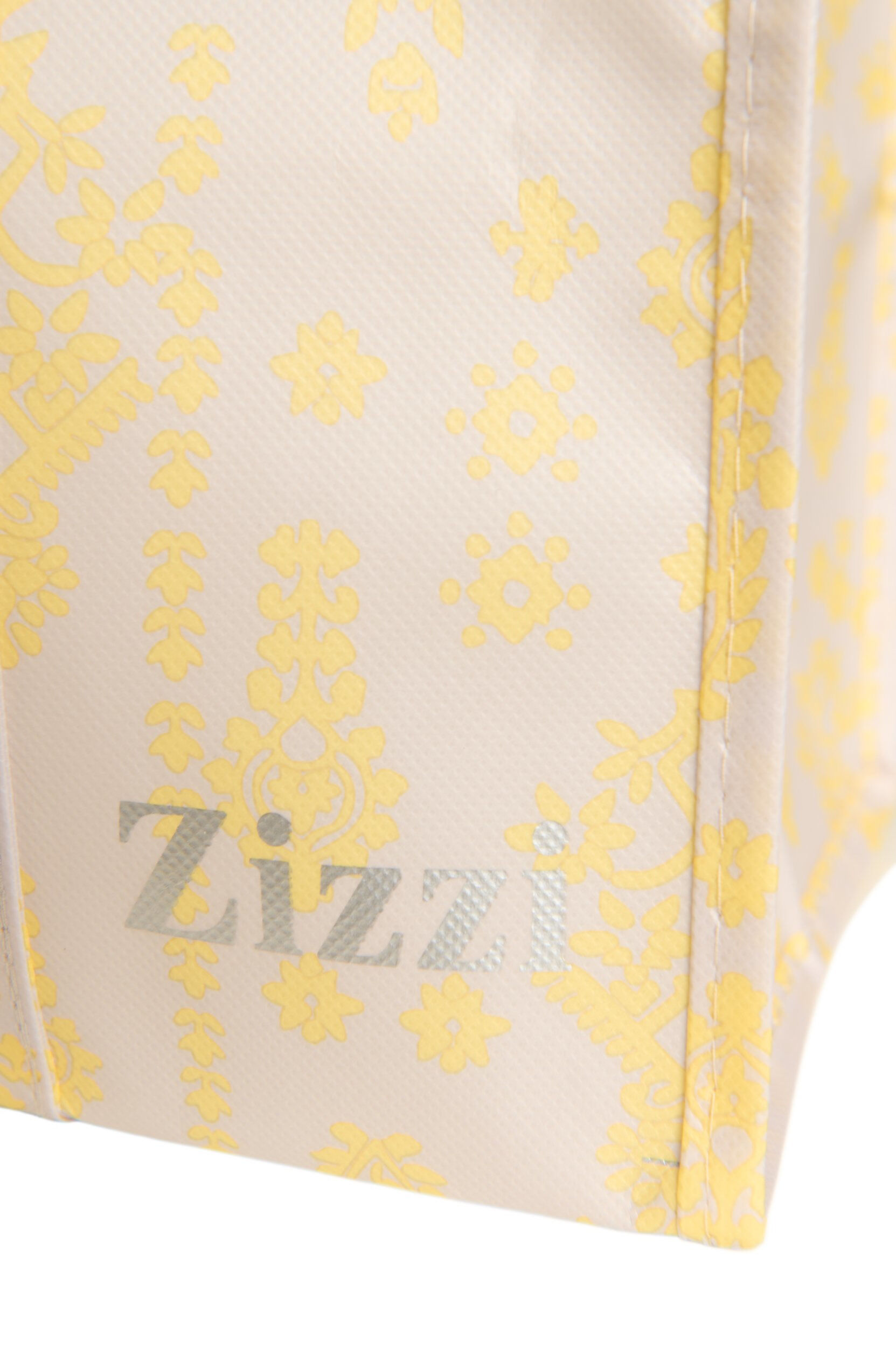 ZizziEinkaufstasche mit Rei&szlig;verschluss, Grau, Packshot image number 2