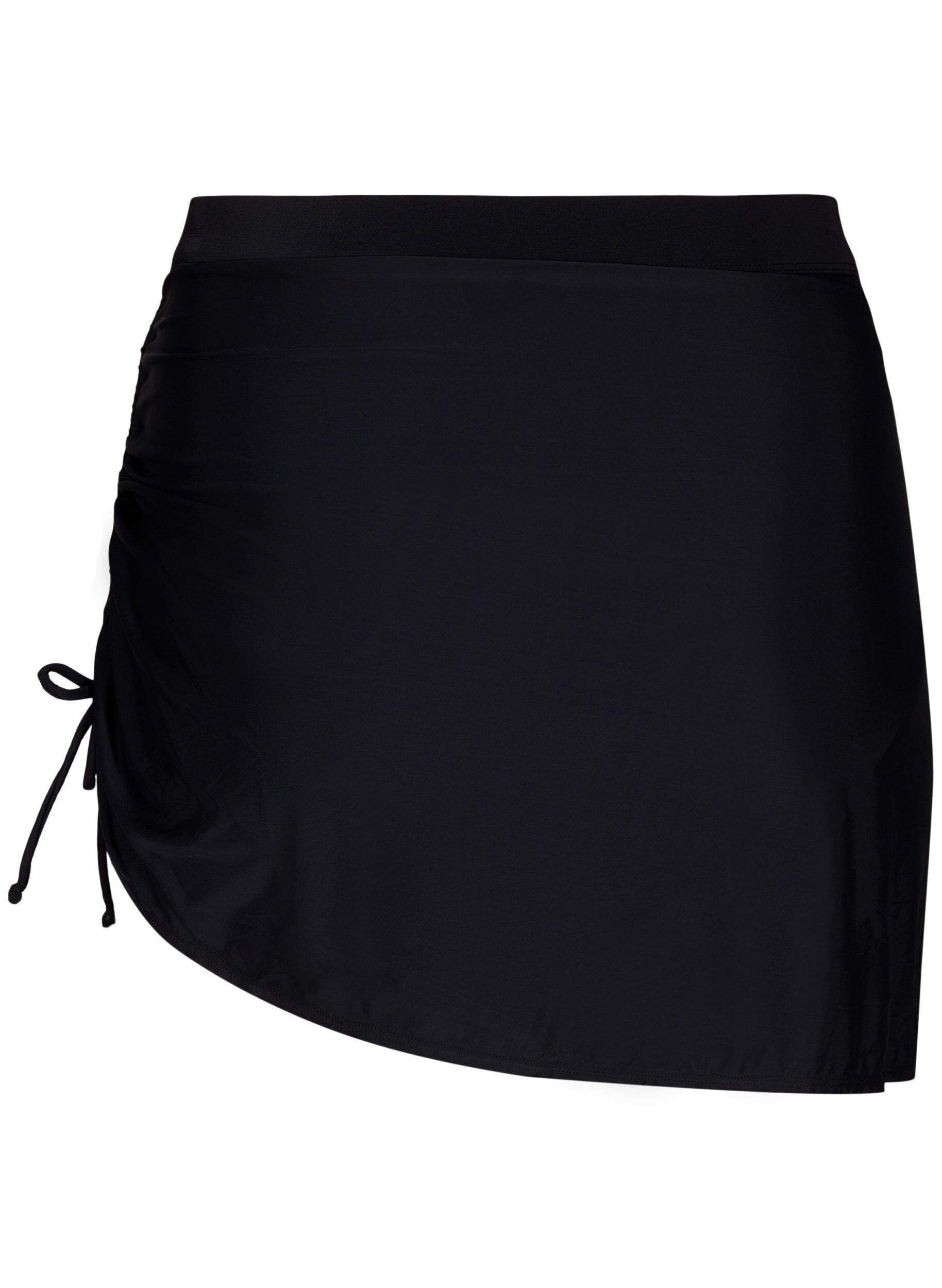 Zizzi BikinirRock mit eingen&auml;hter Hose, Schwarz, Packshot image number 1