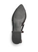 Slingback avec n&oelig;ud et aspect verni, Marron, Packshot image number 4