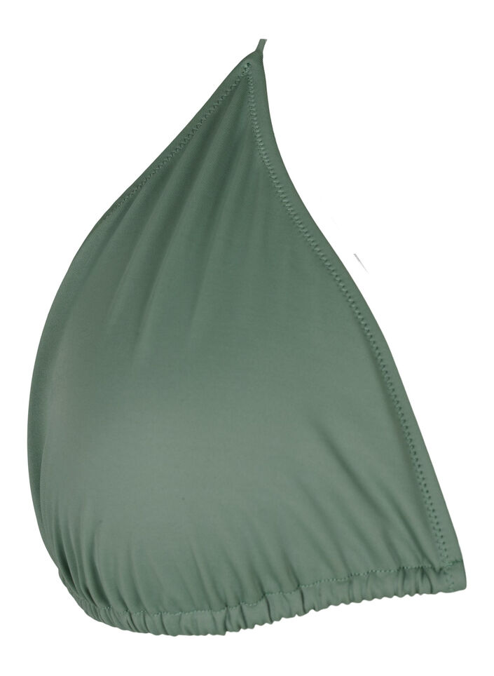 Triangel-Bikinioberteil, Grün, Packshot image number 2