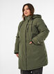Wasserabweisender Parka mit Kapuze und funktionalen Details, Gr&uuml;n, Model image number 0