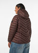Veste l&eacute;g&egrave;re &agrave; capuche, Marron, Model image number 2