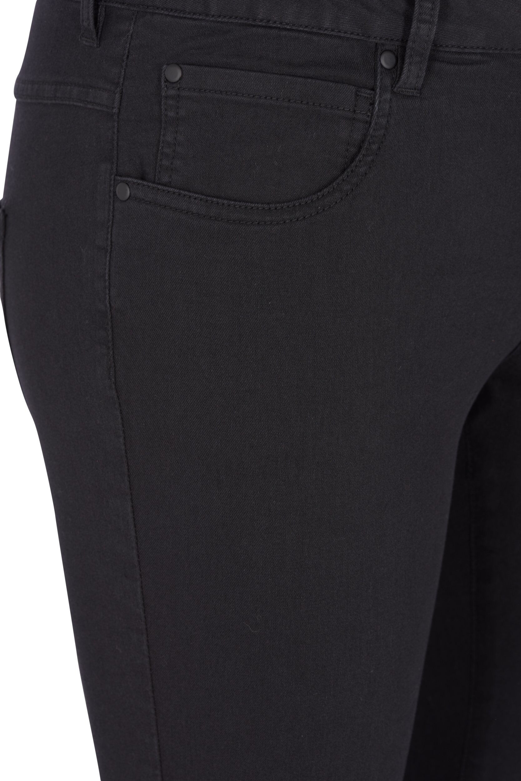 Zizzi Jean Amy super slim taille haute, Noir, Packshot image number 3