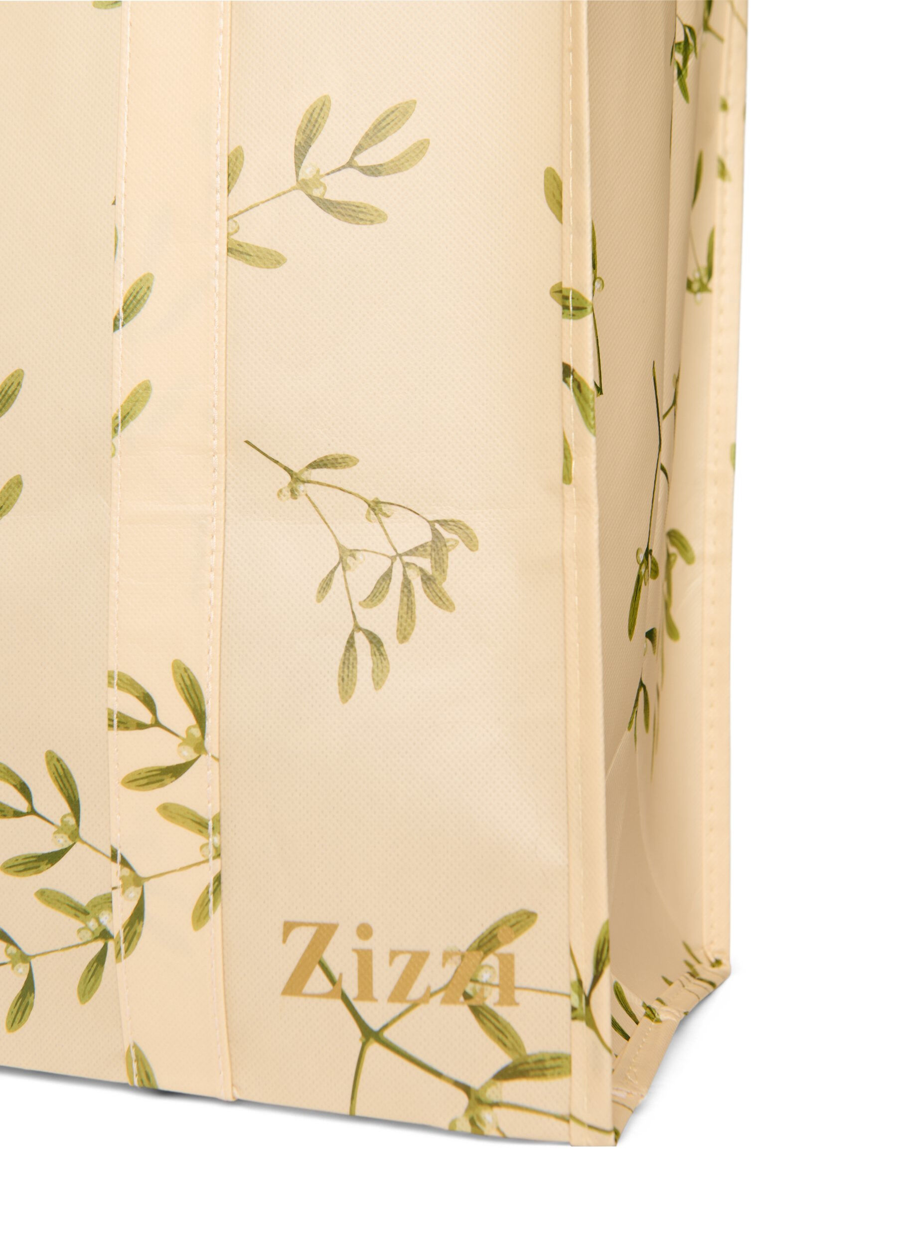 Zizzi Sac de magasinage avec fermeture &eacute;clair, Beige, Packshot image number 2