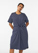 Kleid aus Baumwolle mit Twist-Detail, Blau, Model image number 0