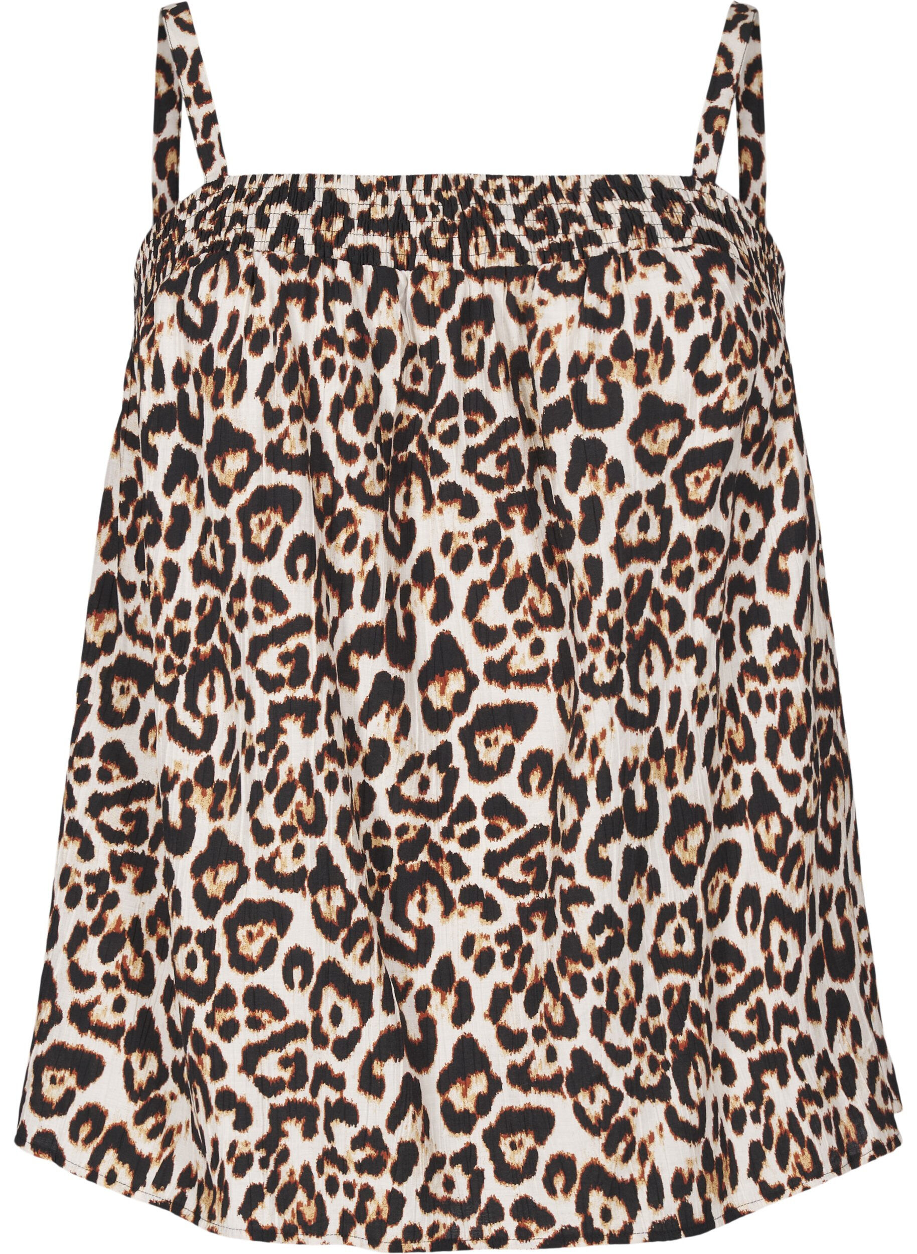 Viskose-Top mit schmalen Tr&auml;gern