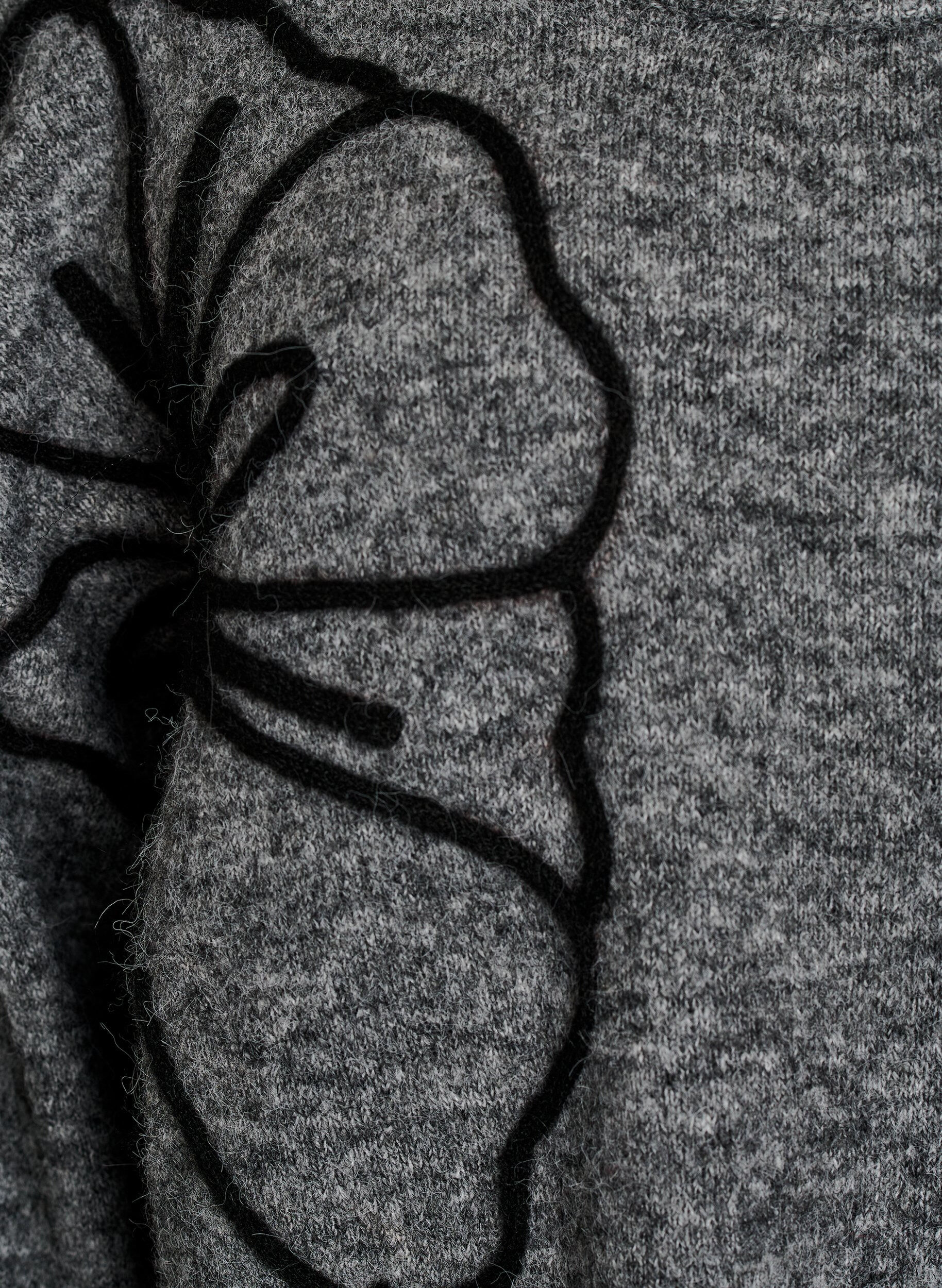 ZizziPull avec application florale, Gris, Packshot image number 2