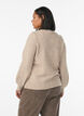 Cardigan avec boutons en forme de c&oelig;ur, Beige, Model image number 2