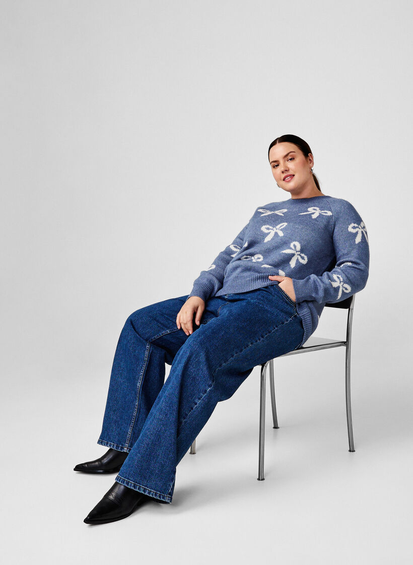 Chemisier en tricot avec des nœuds, Bering S. Birch Comb, Image image number 0