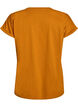 Kurzärmliges T-Shirt aus einer Baumwollmischung, Orange, Packshot image number 1