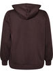 Kapuzensweatshirt mit Rei&szlig;verschluss und Taschen, Braun, Packshot image number 1