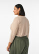 Blouse en jersey avec manches 3/4, Beige, Model image number 2
