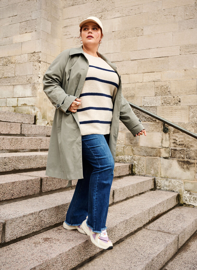 Trench avec poches et ceinture, Sea Spray, Image image number 0