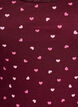 Top avec imprim&eacute; et bord en dentelle, Bordeaux, Packshot image number 2