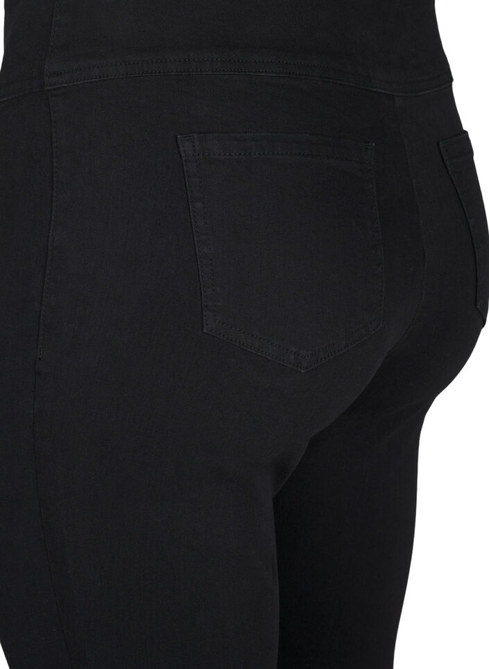 Jeggings extensibles avec une taille haute, Noir, Packshot image number 3