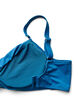 Soutien-gorge de bikini &agrave; armatures avec drap&eacute;, Bleu, Packshot image number 3
