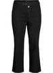 Gemma Jeans mit normaler Passform und hoher Taille, Schwarz, Packshot image number 0