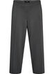 Pantalon ample en jersey taille haute, Gris anthracite, Packshot image number 0