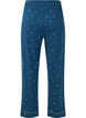 Bas de pyjama en coton imprimé, Blue Opal AOP, Packshot image number 1