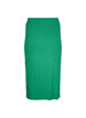 Jupe midi ajustée en viscose, Vert, Packshot image number 1