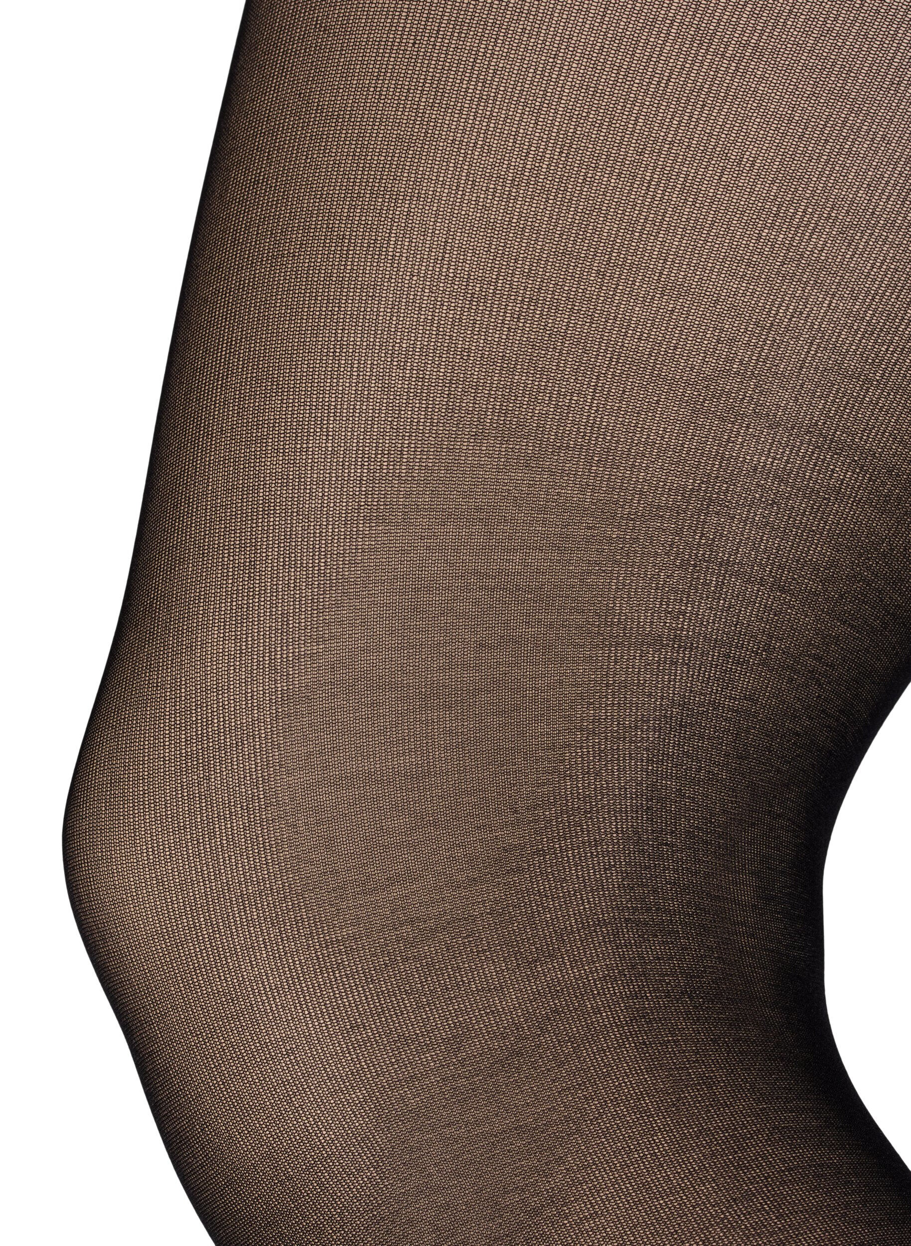 Zizzi Collants en 40 deniers, Noir, Packshot image number 1