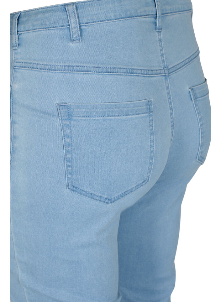 Slim Fit Emily Jeans mit normaler Taillenh&ouml;he, Blau, Packshot image number 3