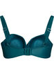 Bikinioberteil mit B&uuml;gel und Raffung, Gr&uuml;n, Packshot image number 1