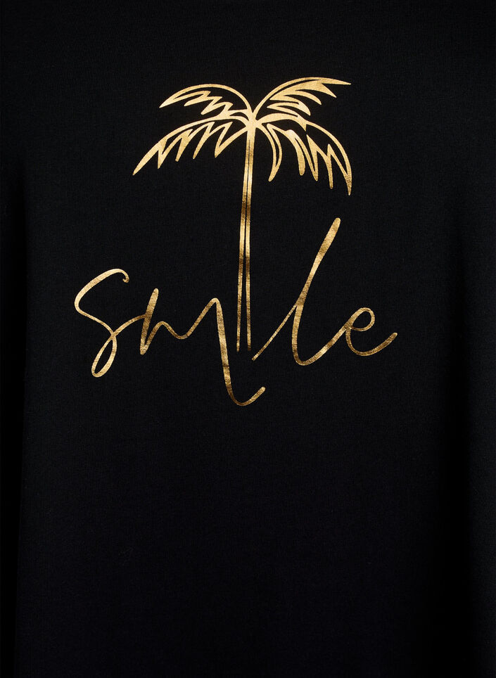 Robe évasée sans manches, Noir, Packshot image number 2