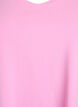 Einfarbiges basic T-Shirt aus Baumwolle, Pink, Packshot image number 2