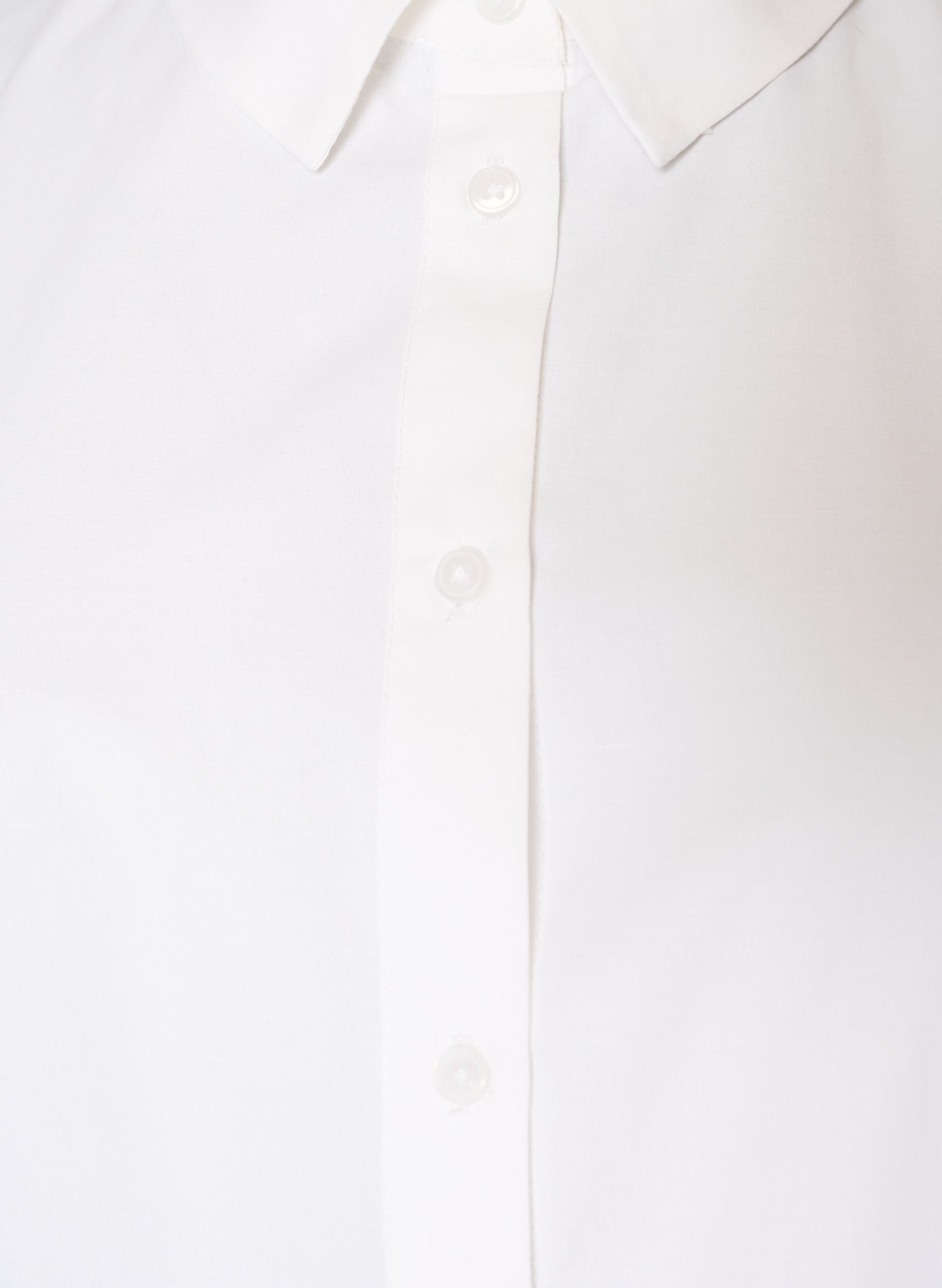 ZizziChemise ample avec une large bordure en dentelle, Blanc, Packshot image number 2