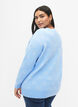 Gemusterter Pullover, Blue Bell/Birch, Model image number 1