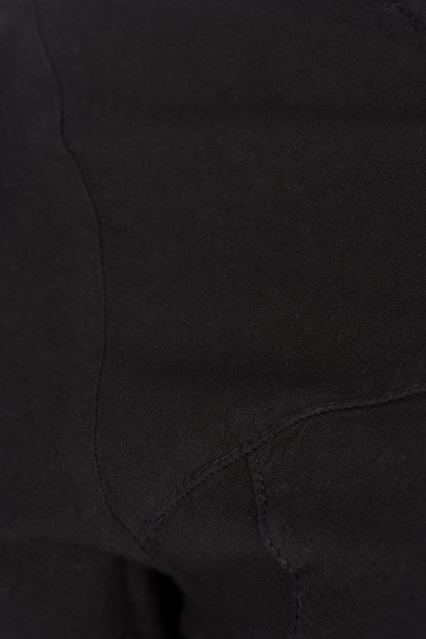 Zizzi Kurzarm Kleid aus Baumwolle, Schwarz, Packshot image number 2