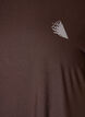 T-shirt d'entra&icirc;nement long, Marron, Packshot image number 2