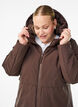 Veste d'hiver avec taille ajustable, Marron, Model image number 2